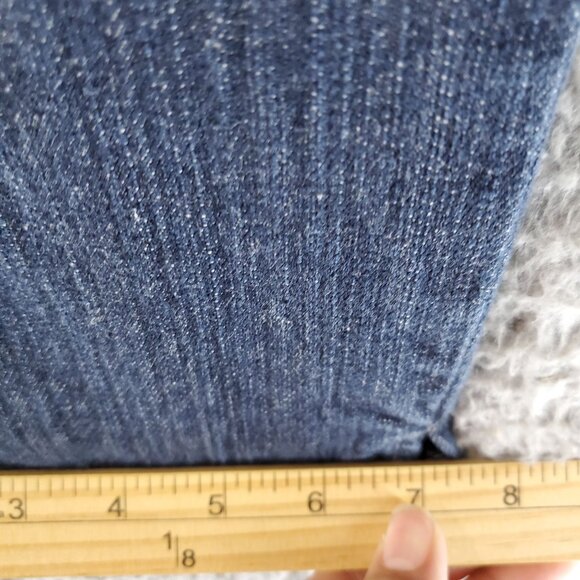 Chicos Jeans Womens .5 US 6 Blue Sandra Crop Denim Slim Fit Stretch - Picture 8 of 13